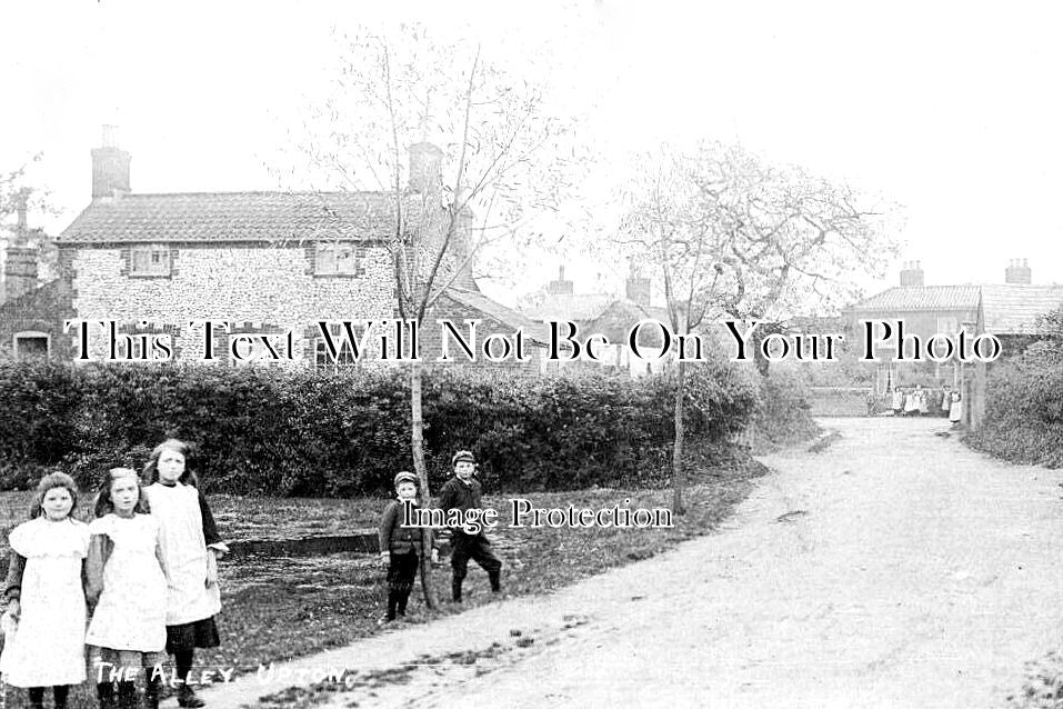 NF 3286 - The Alley, Upton, Norfolk c1910