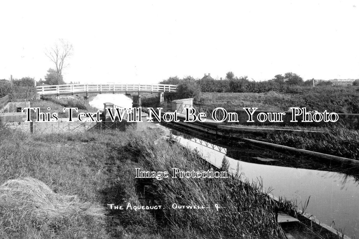NF 3367 - The Aqueduct, Outwell Near Wisbech, Norfolk
