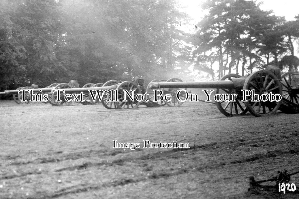 NF 3374 - Thetford Military Camp, 1st East Anglian RGA Regiment