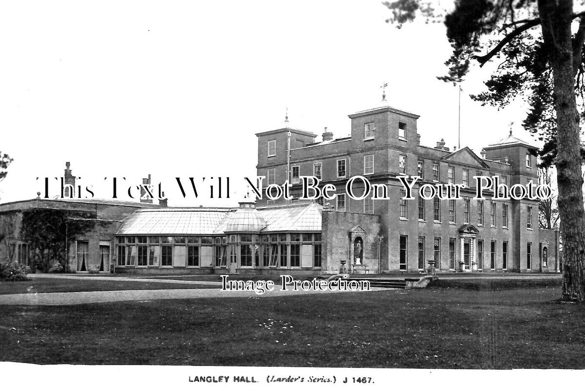 NF 3375 - Langley Hall, Loddon, Norfolk c1915