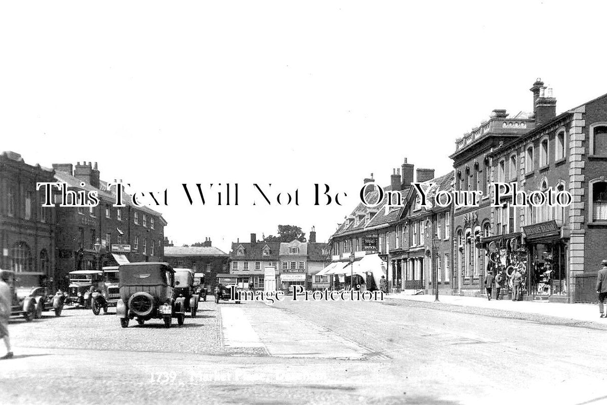 NF 3383 - Dereham Market Place, Norfolk