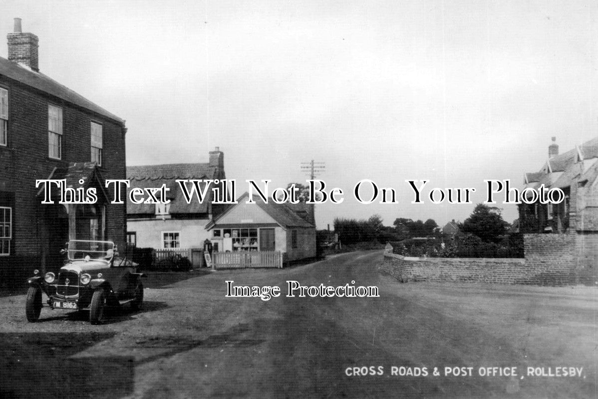 NF 346 - Cross Roads & Post Office, Rollesby, Norfolk