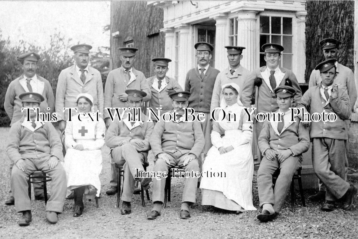 NF 348 - WW1 Military Red Cross Hospital, Brundall, Norfolk 1916