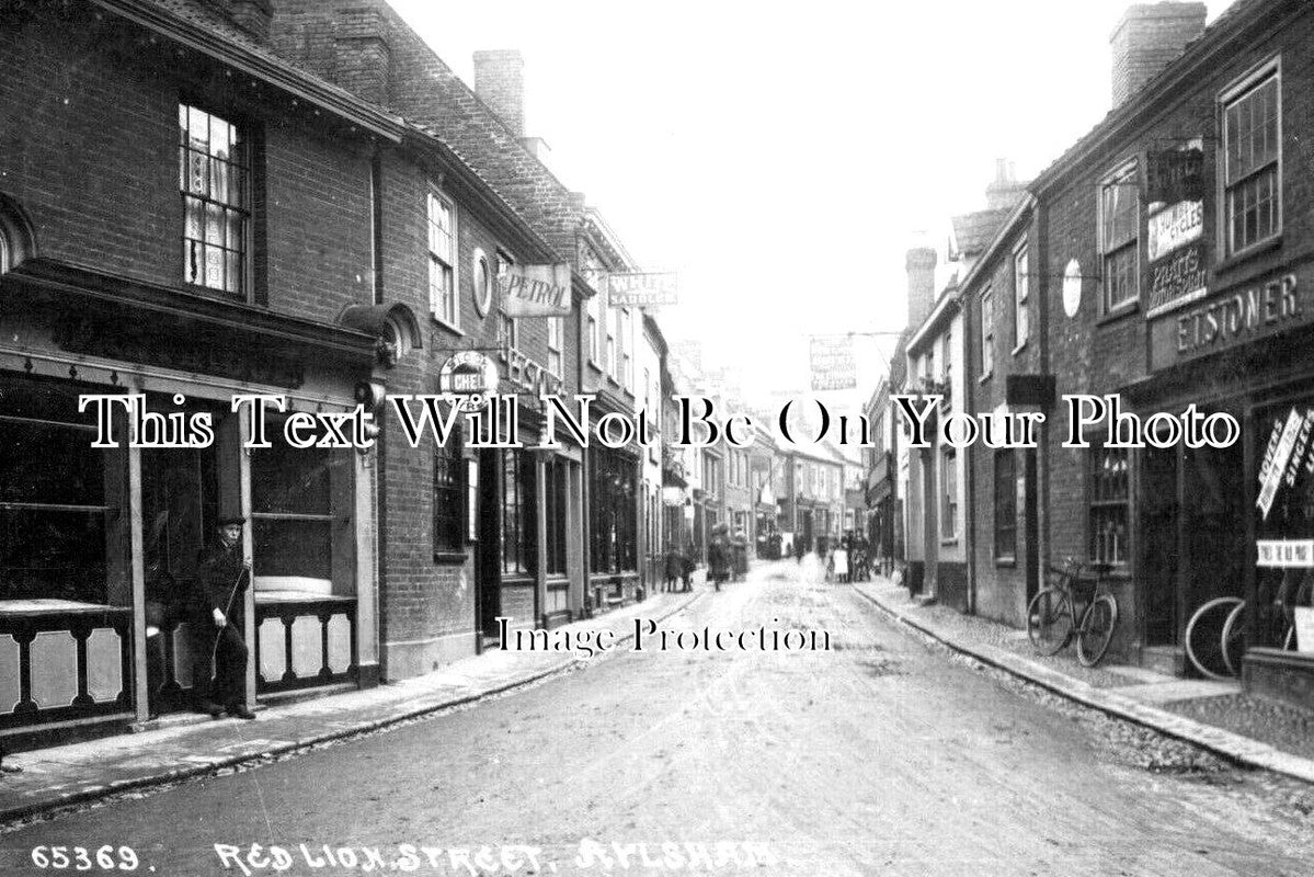 NF 3492 - Red Lion Street, Aylsham, Norfolk c1918