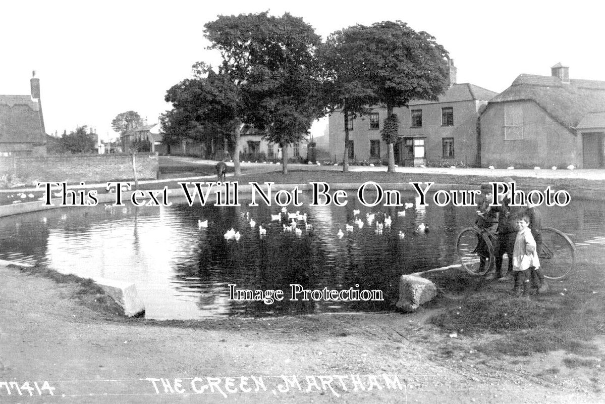 NF 3493 - The Green, Martham, Norfolk c1914
