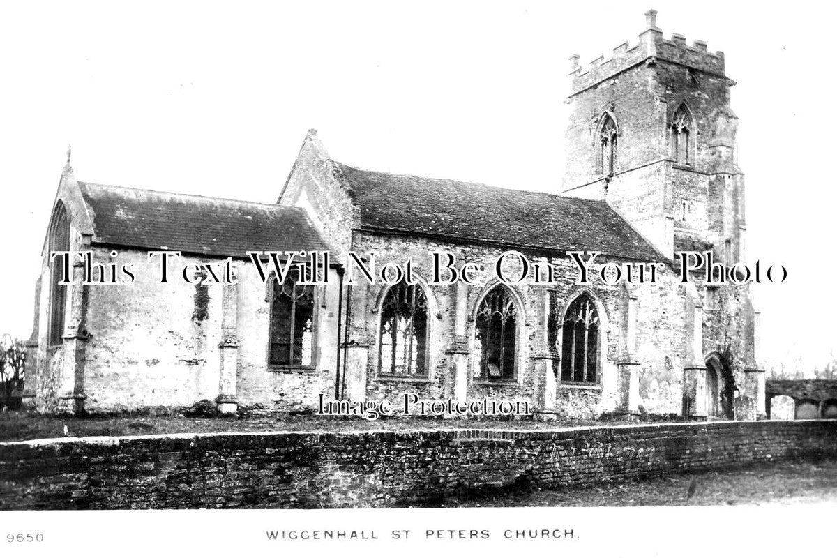 NF 3512 - St Peters Church, Wiggenhall, Norfolk c1914