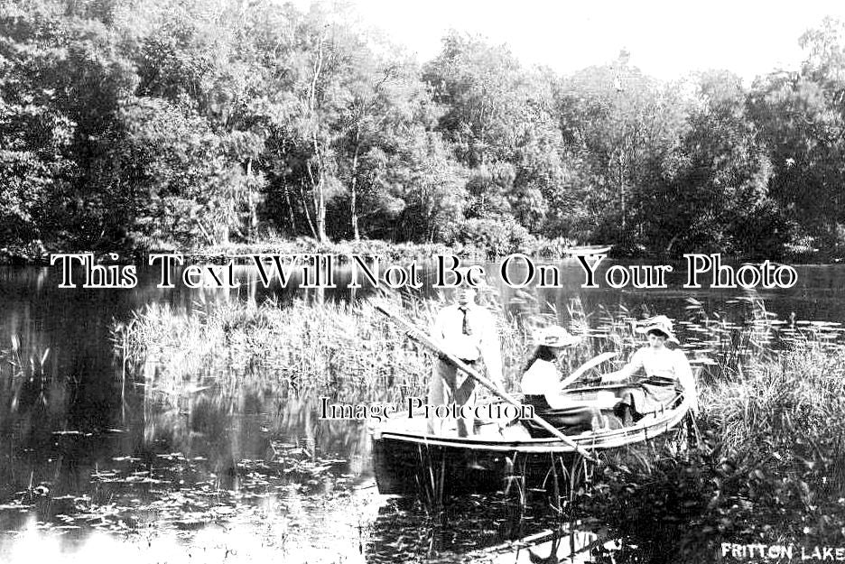 NF 3539 - Fritton Lake, Great Yarmouth, Norfolk c1908