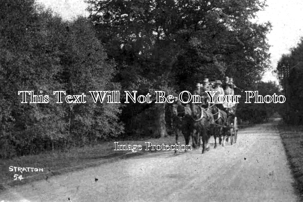 NF 355 - Stratton, Cromer - Norwich Coach, Norfolk c1909