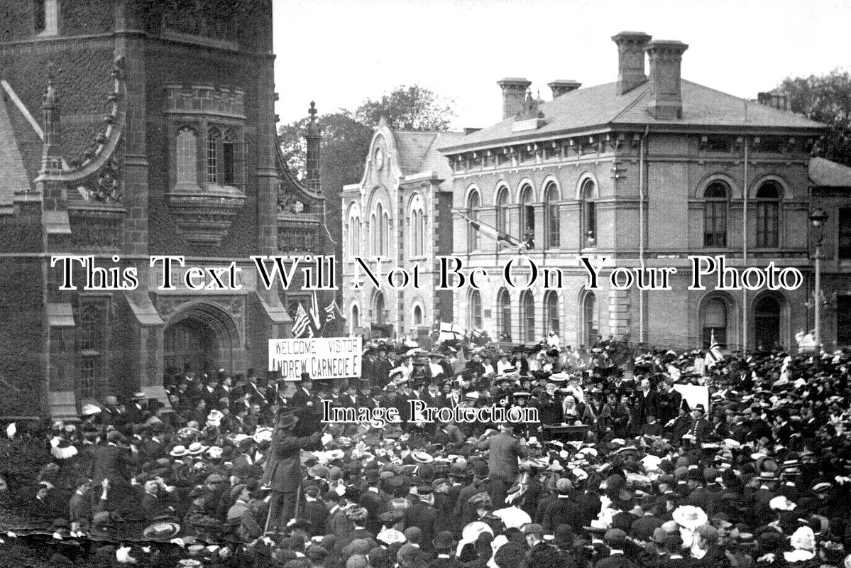 NF 3646 - Carnegie Library Opening Ceremony, Kings Lynn, Norfolk