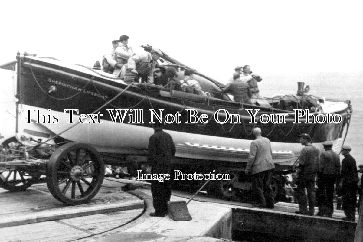 NF 3688 - Sheringham Lifeboat Cyril Hunn, Norfolk