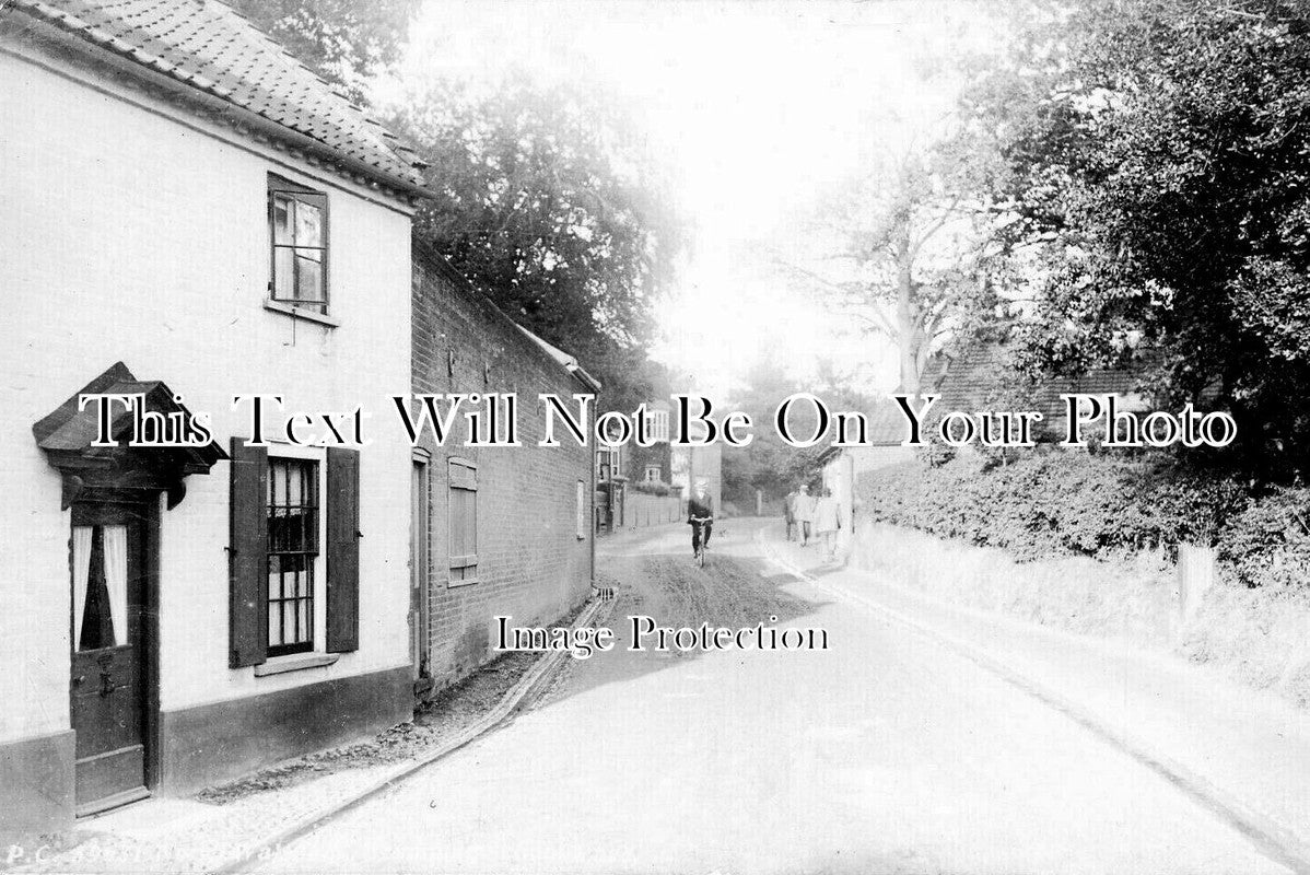 NF 3694 - Grammar School Road, North Walsham, Norfolk c1916