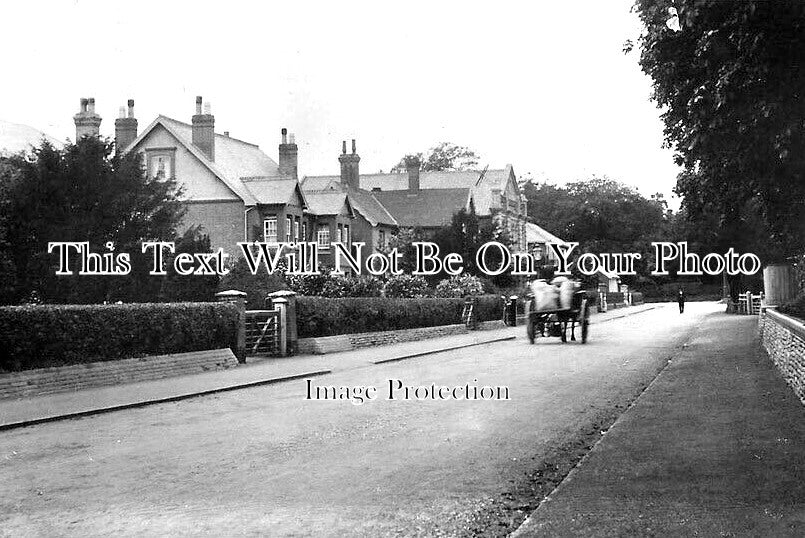 NF 3721 - Station Road, Attleborough, Norfolk c1914