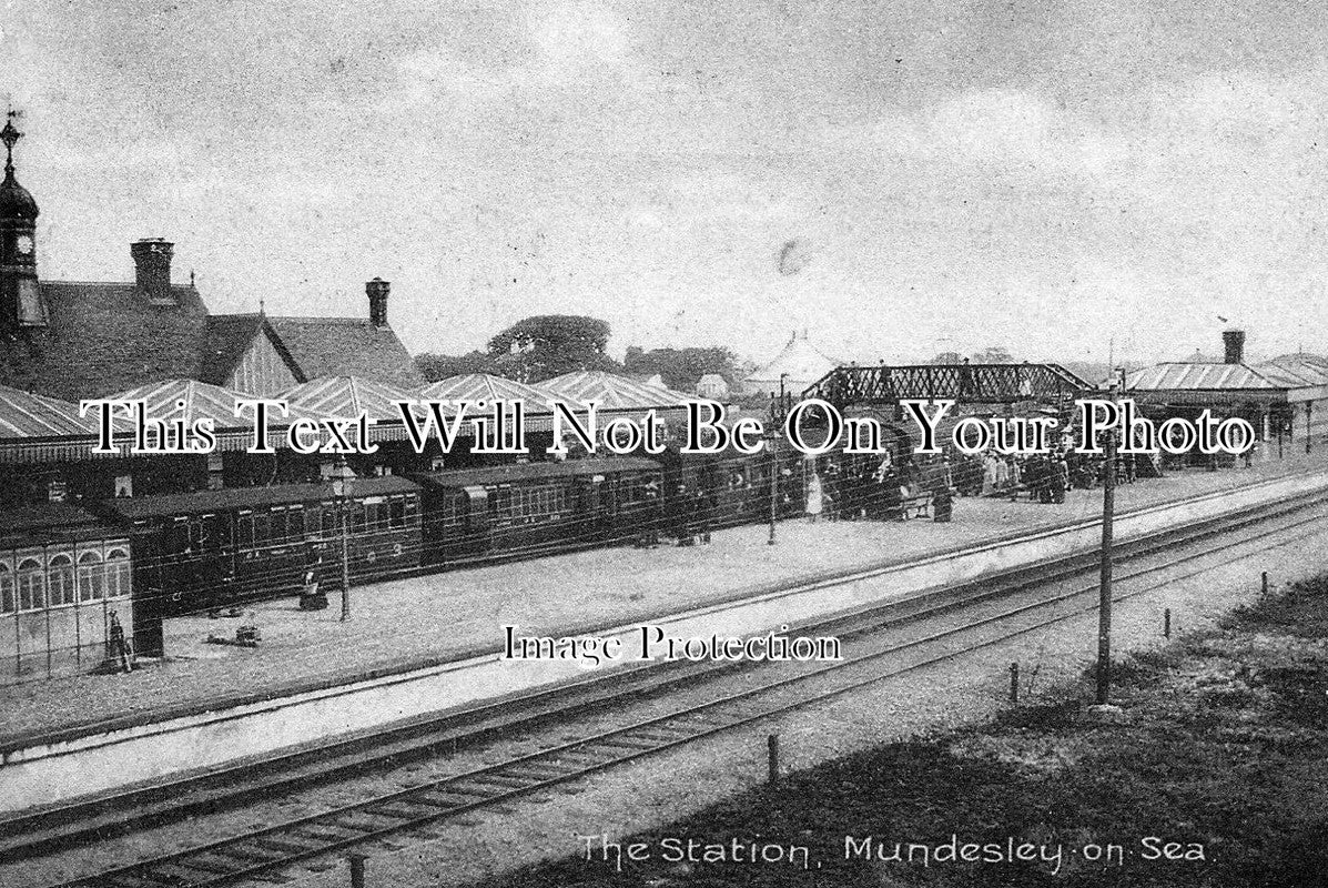 NF 374 - Mundesley On Sea Railway Station, Norfolk