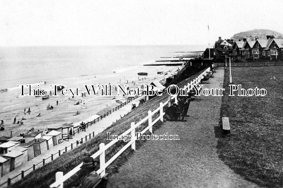 NF 3744 - Promenade, Beeston Hill, Sheringham, Norfolk c1925