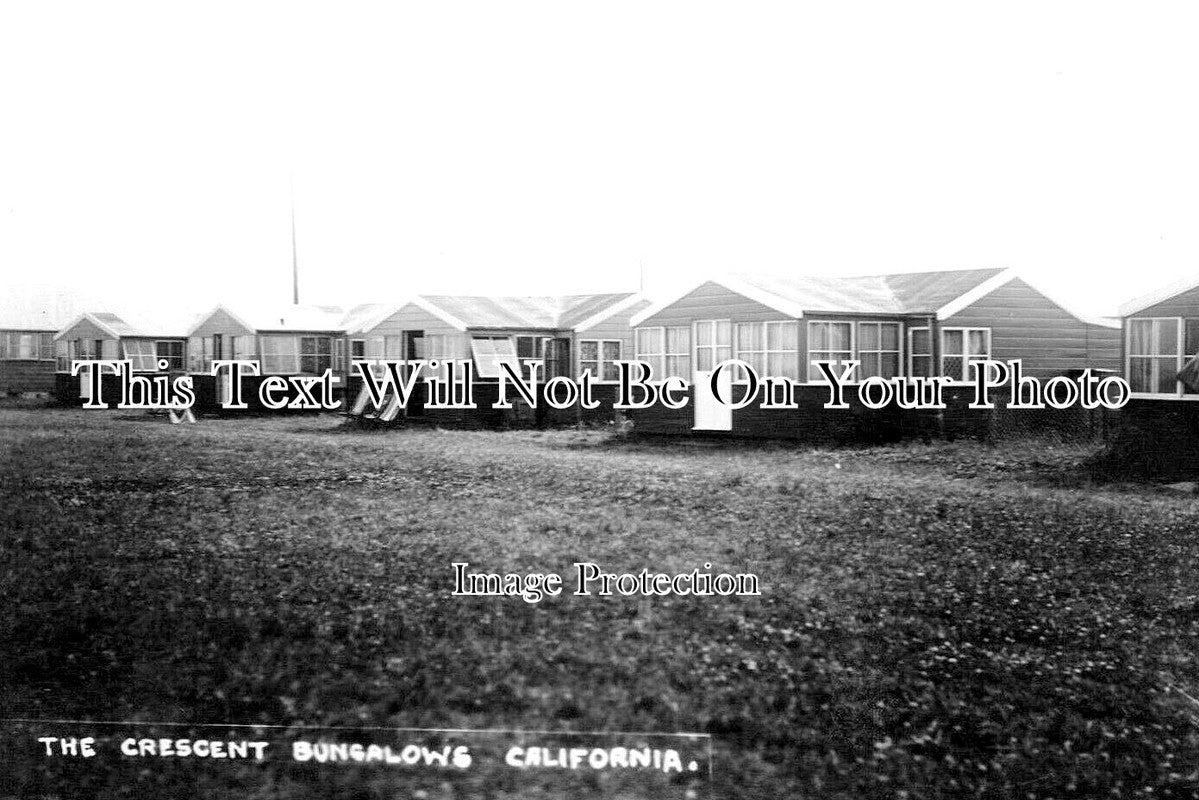 NF 3787 - The Crescent Bungalows, California, Norfolk