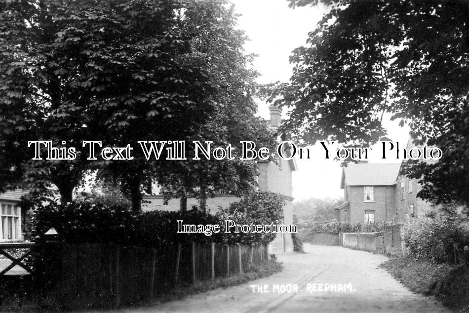 NF 3790 - The Moor, Reepham, Norfolk c1915