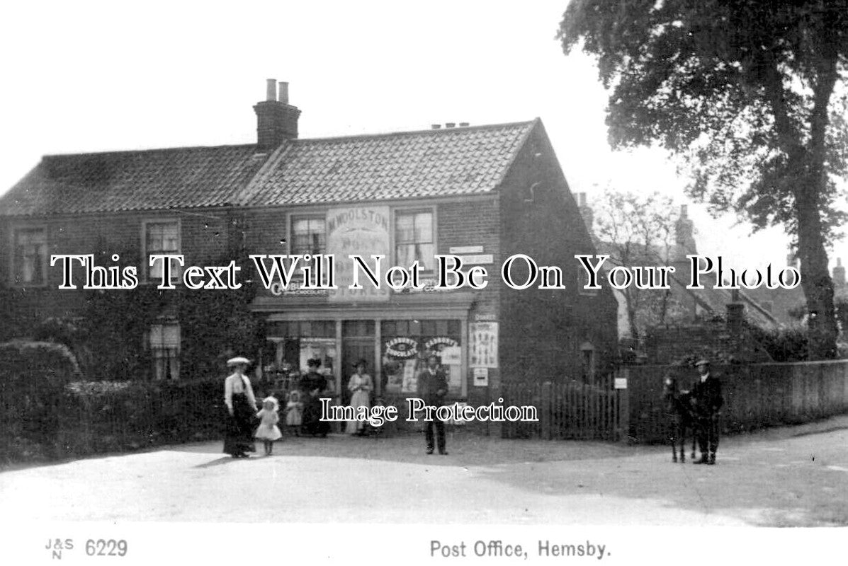 NF 3815 - Hemsby Post Office, Norfolk