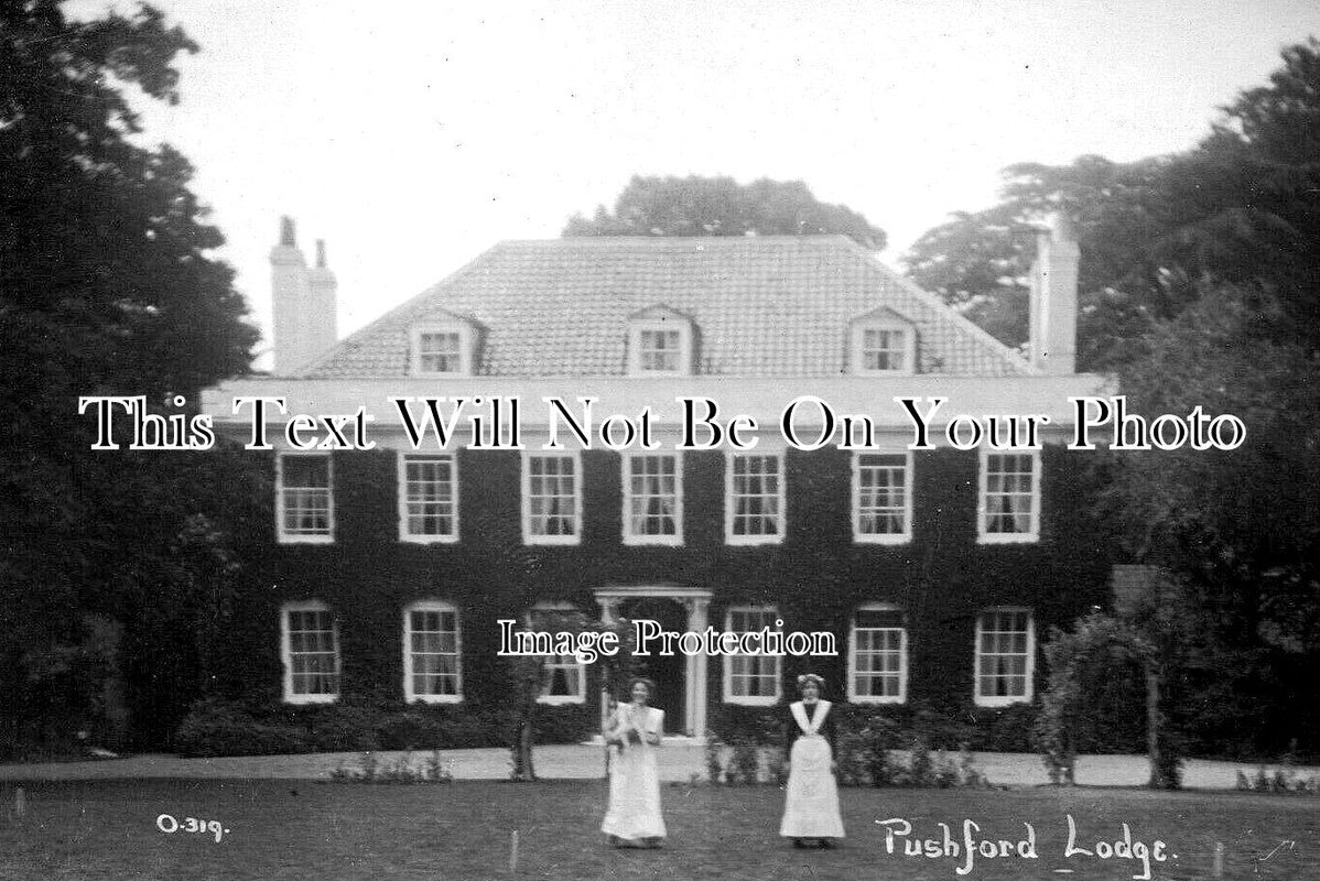 NF 3836 - Rushford Lodge Hall, Norfolk c1910