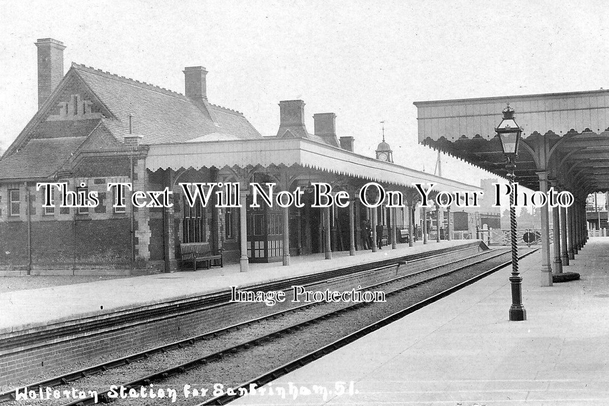 NF 394 - Wolferton Railway Station, Norfolk