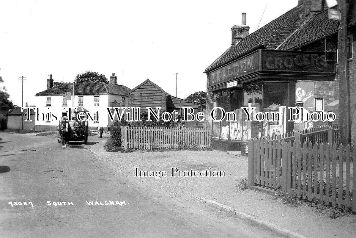 NF 3950 - FE Alden Shop, Kings Arms Pub, South Walsham, Norfolk