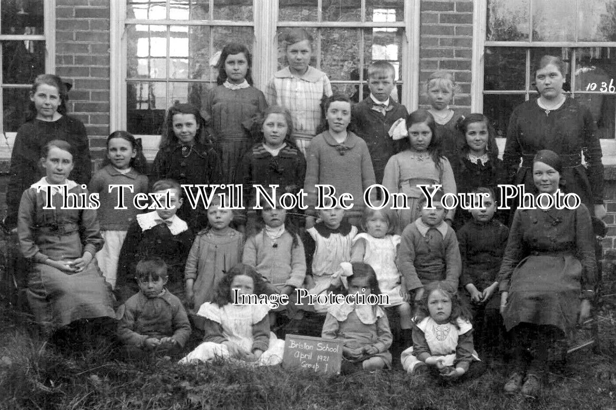 NF 3962 - Briston School Group, Norfolk 1921