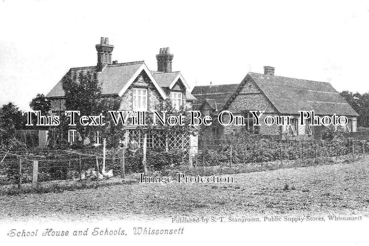 NF 3966 - School House & Schools, Whissonsett, Norfolk