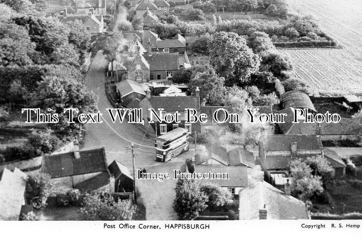 NF 3982 - Post Office Corner, Happisburgh, Norfolk c1940
