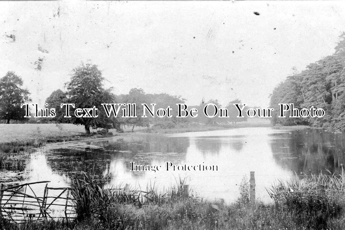 NF 405 - Perch Lake, North Walsham, Norfolk c1909