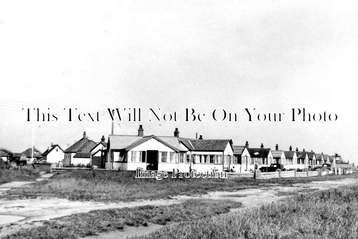 NF 4089 - Chalets At Scratby, Great Yarmouth, Norfolk c1948