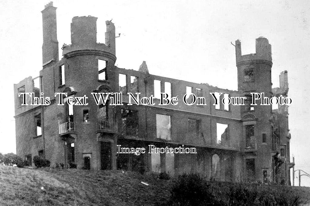 NF 4111 - Cliff Hotel Ruins, Gorleston, Great Yarmouth, Norfolk 1915