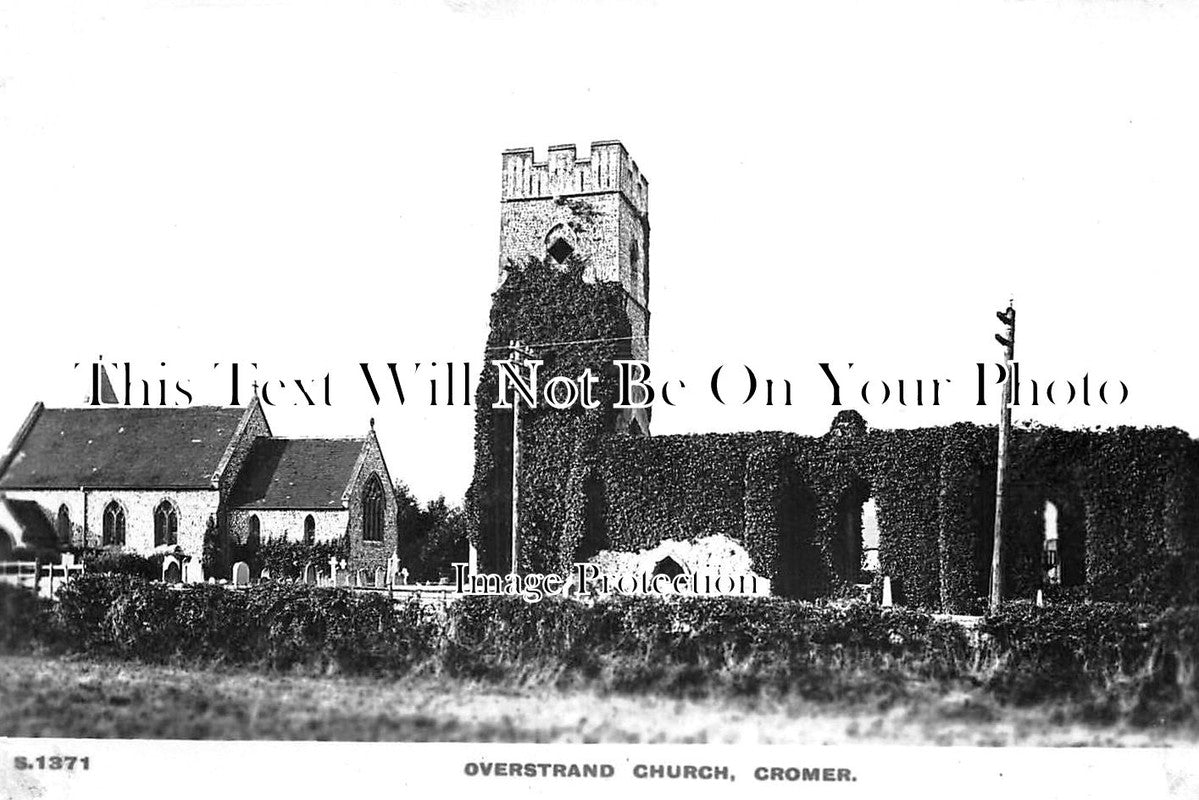 NF 4148 - Overstrand Church, Cromer, Norfolk