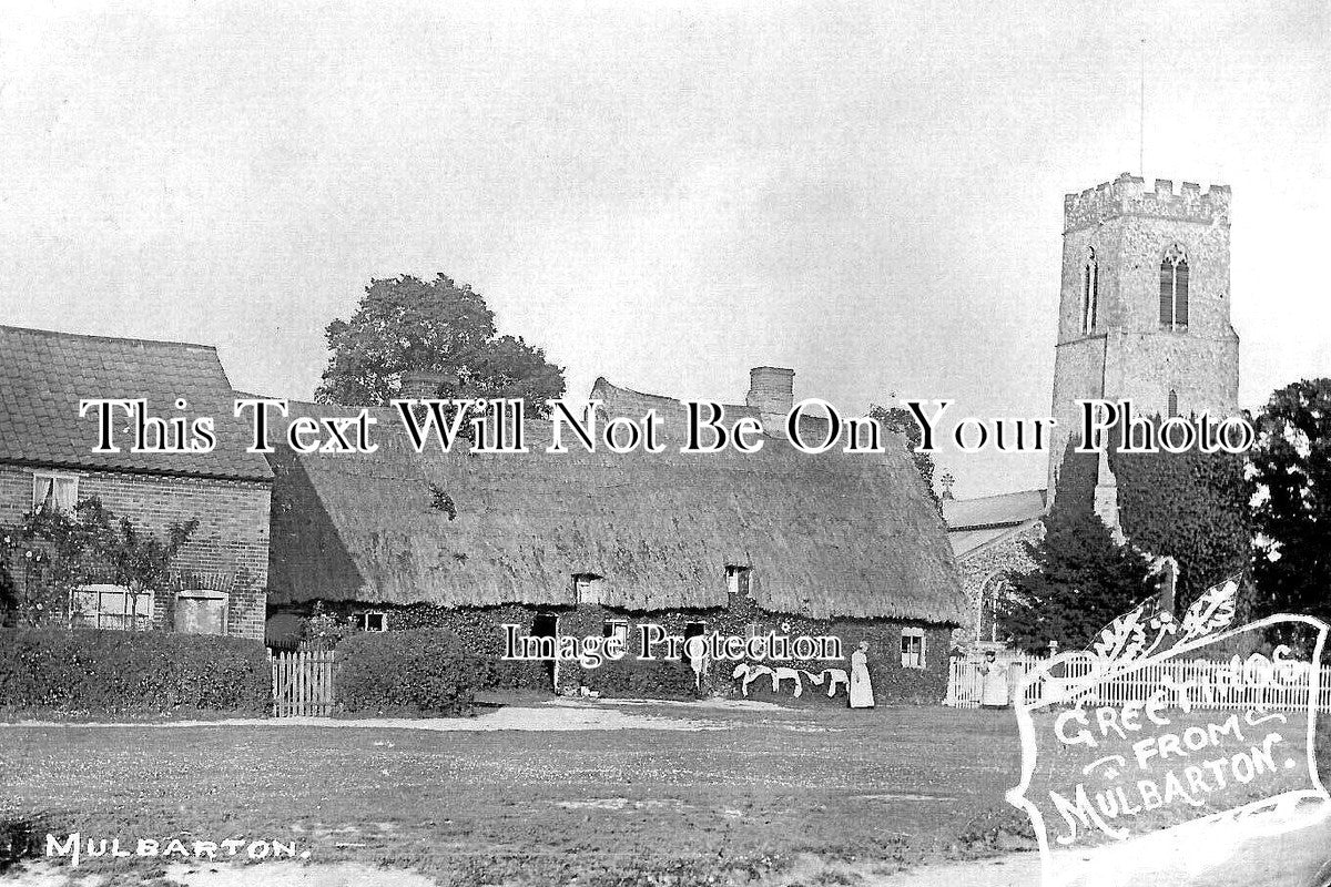 NF 4161 - Mulbarton, Norfolk c1910