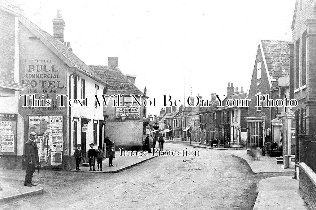 NF 4173 - Bull Hotel, Watton, Norfolk