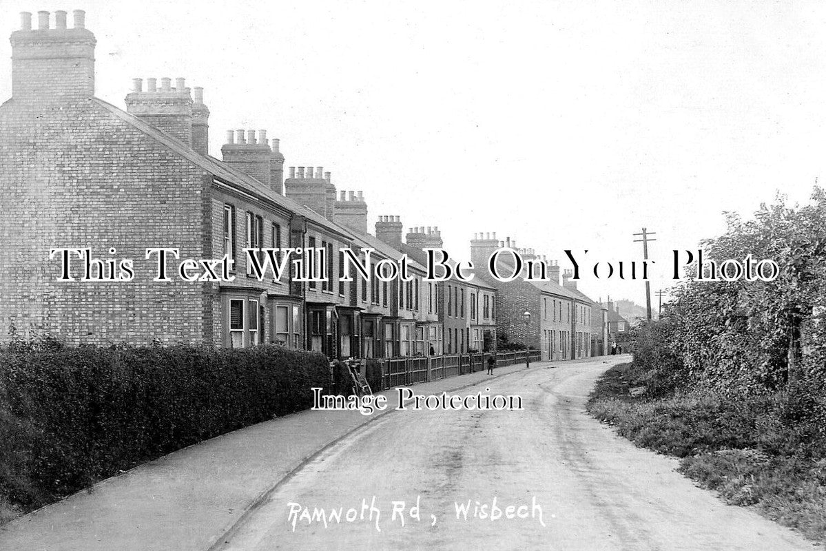 NF 4222 - Ramnoth Road, Wisbech, Norfolk c1912