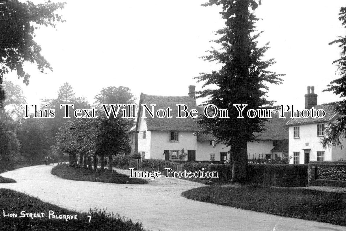 NF 4239 - Lion Street, Palgrave, Norfolk c1920
