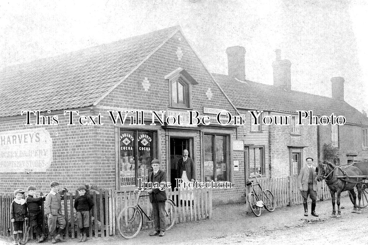 NF 4277 - Great Witchingham Post Office & Shop, Norfolk