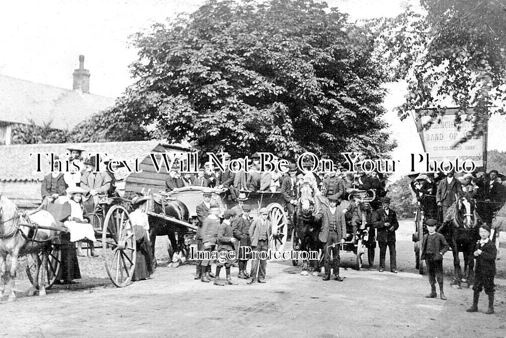 NF 4288 - The Band Of Hope Parade, Kings Lynn, Norfolk 1906