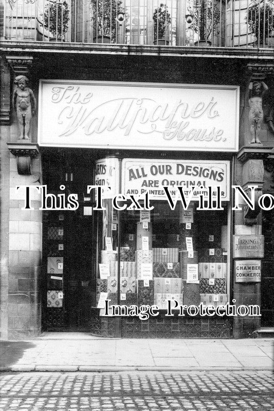NF 4313 - The Wallpaper House Shop, Norwich, Norfolk