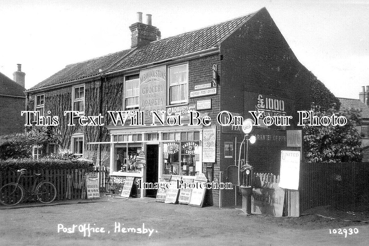 NF 4315 - Hemsby Post Office, Norfolk