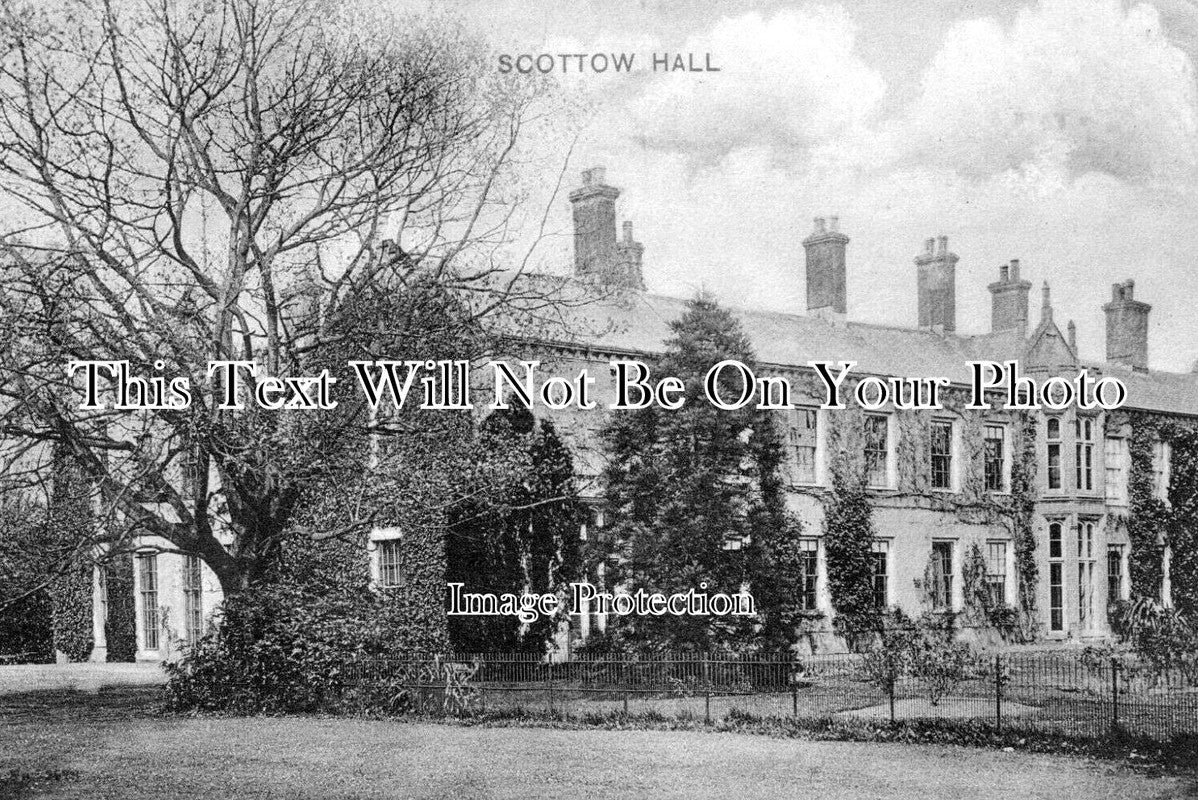 NF 4335 - Scottow Hall, Norwich, Norfolk c1906