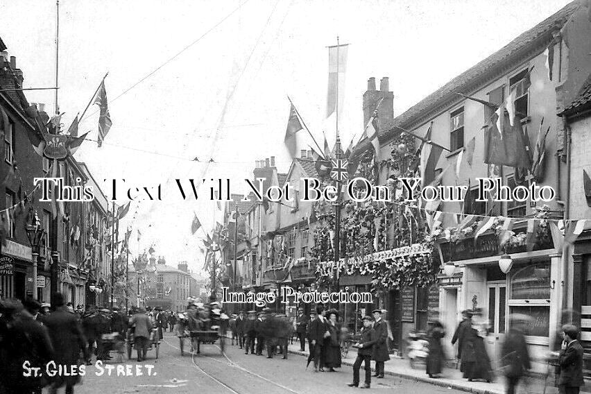 NF 4355 - St Giles Street, Norwich, Norfolk