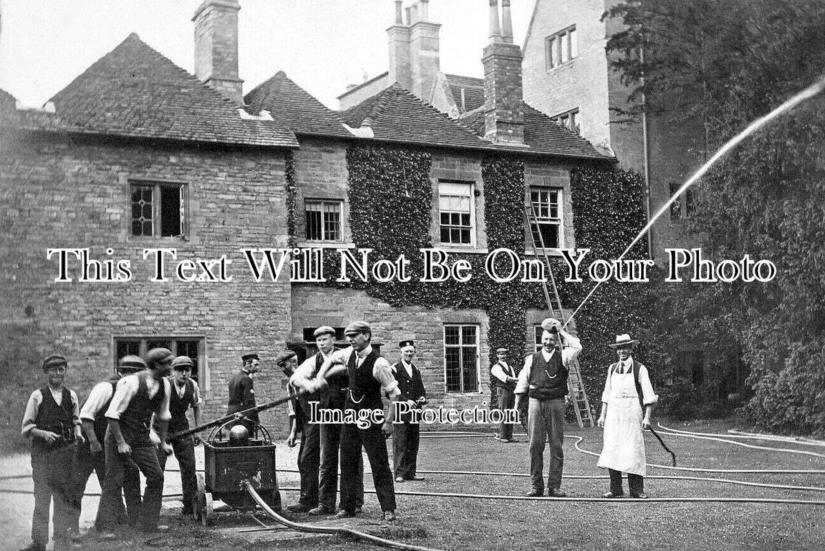 NF 4381 - Fire Training, Watts Naval School, Dereham, Norfolk