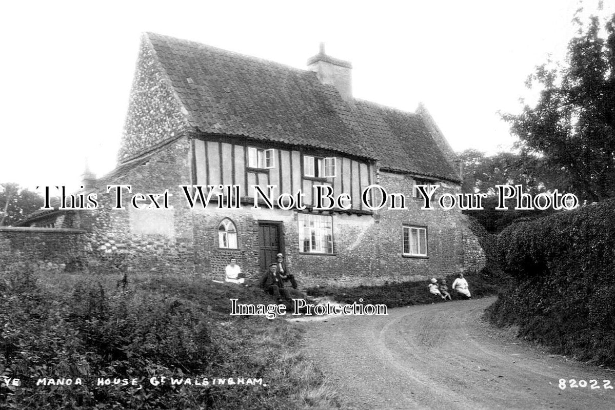 NF 4390 - Manor House, Great Walsingham, Norfolk