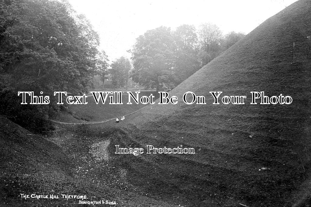 NF 4396 - The Castle Hill, Thetford, Norfolk