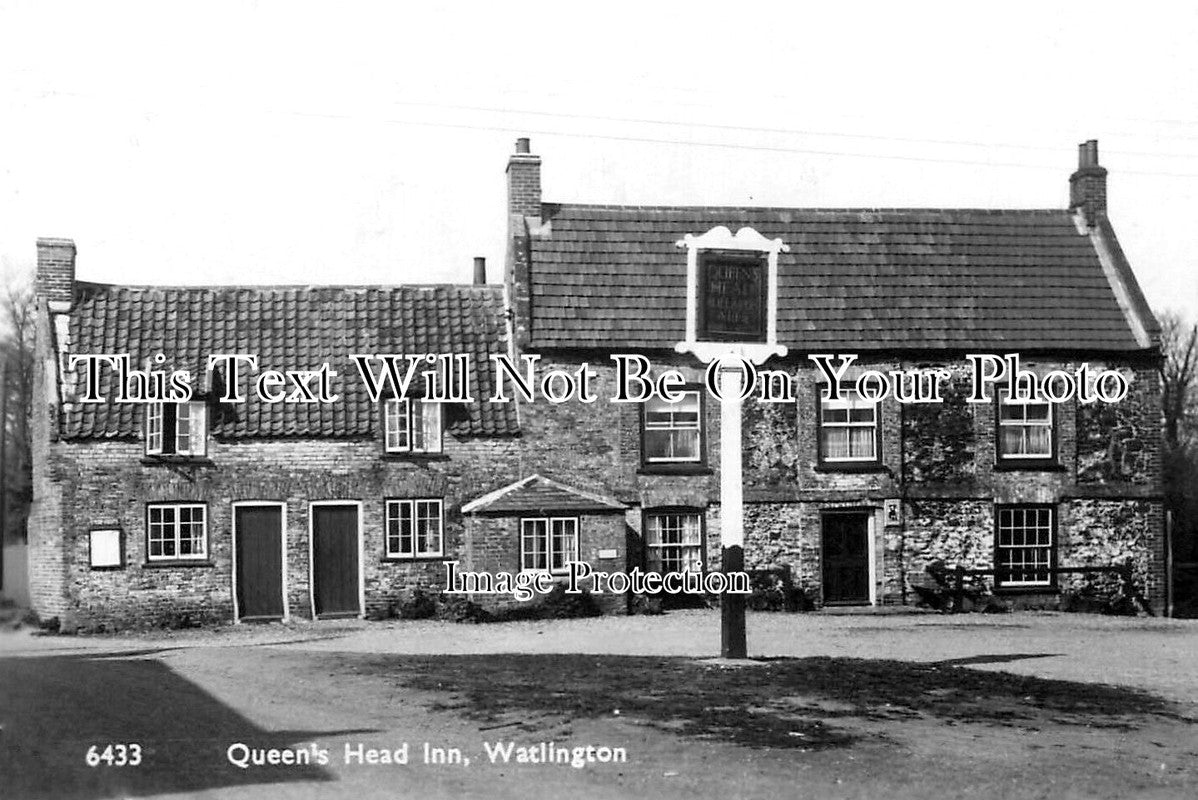 NF 4406 - The Queens Head Inn Pub, Watlington, Norfolk