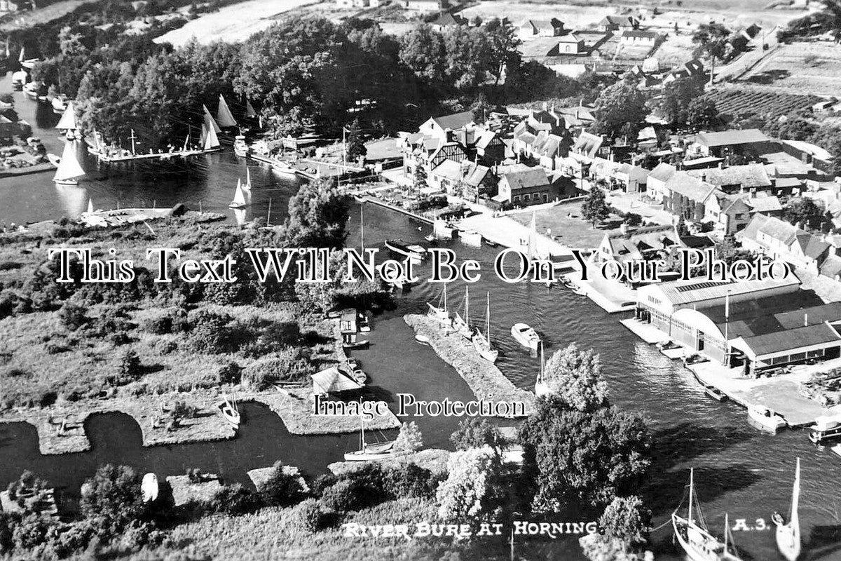 NF 4453 - The River Bure At Horning, Norfolk