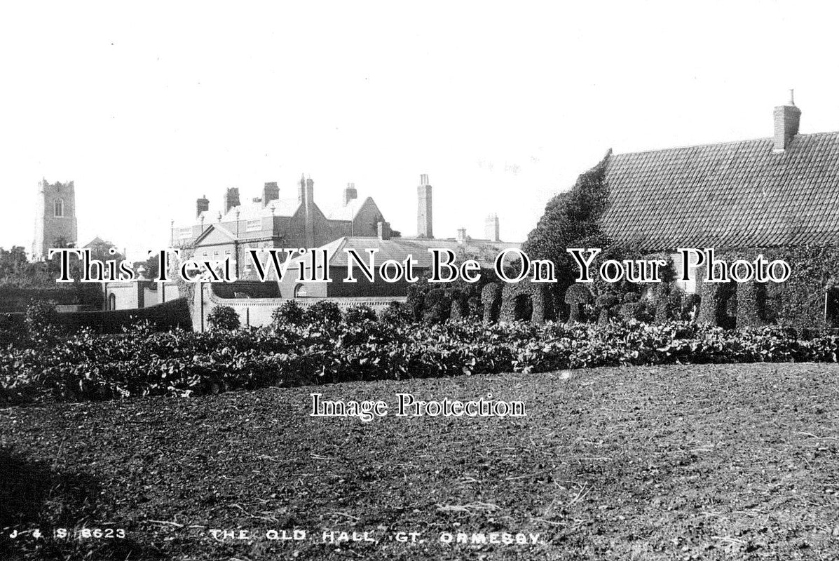 NF 4461 - The Old Hall, Great Ormesby, Norfolk c1912