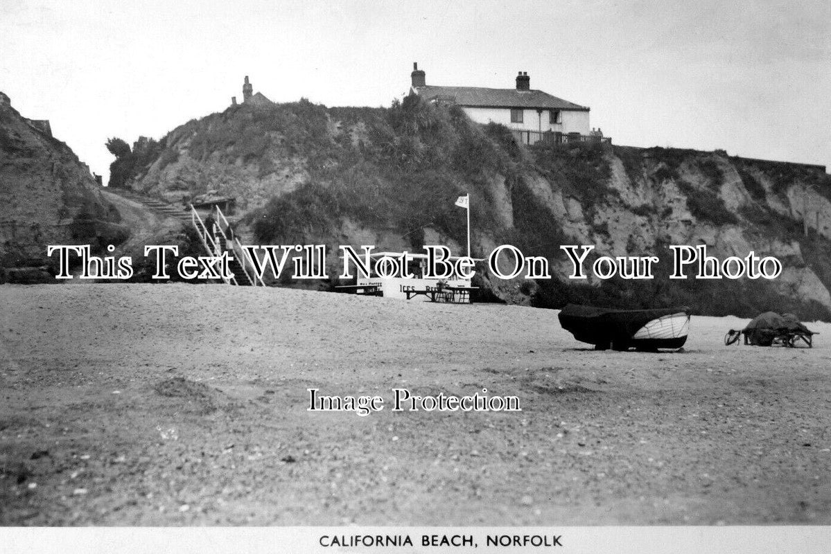 NF 4478 - California Beach, Great Yarmouth, Norfolk