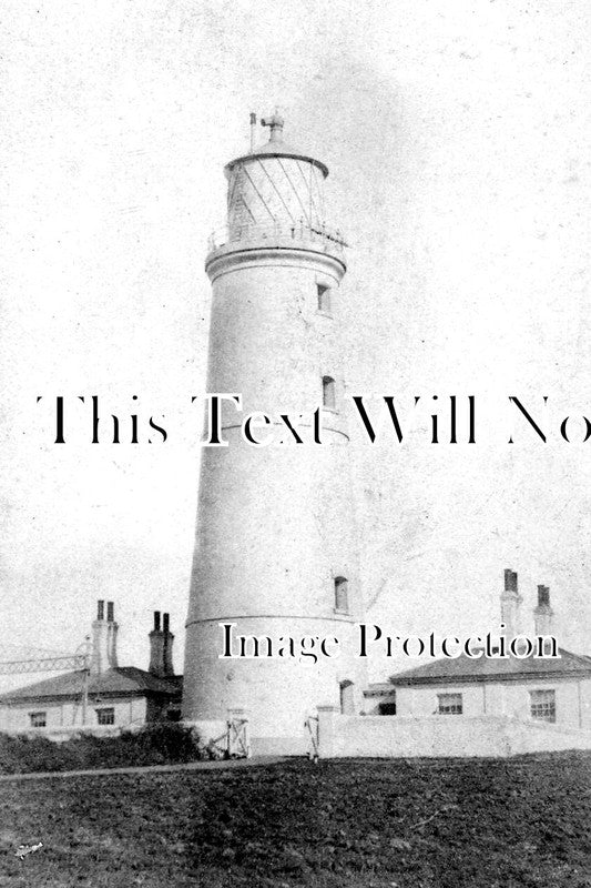NF 4480 - Happisburgh Light House, North Walsham, Norfolk c1890