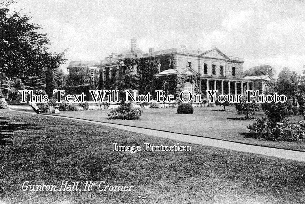 NF 4489 - Gunton Hall, Cromer, Norfolk c1905